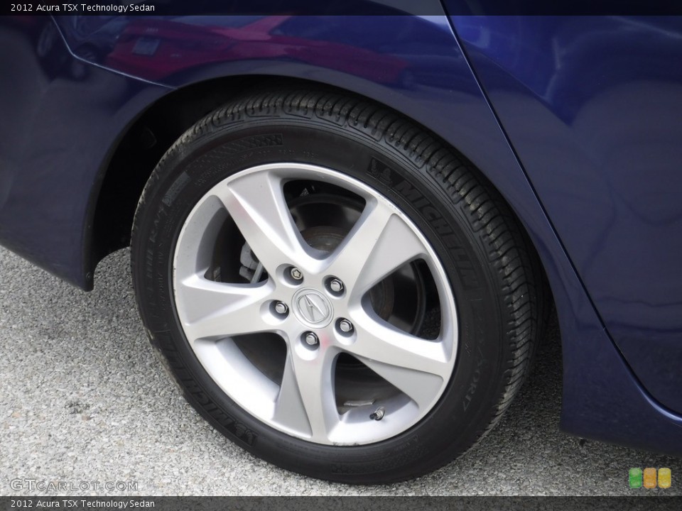 2012 Acura TSX Technology Sedan Wheel and Tire Photo #115424076