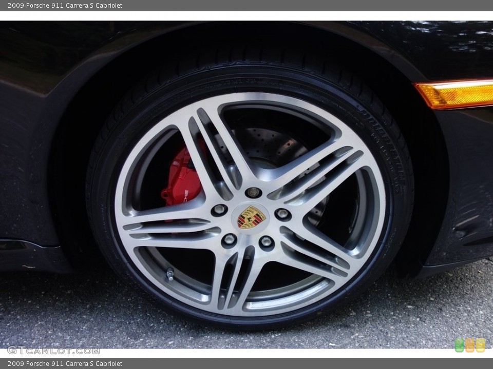 2009 Porsche 911 Carrera S Cabriolet Wheel and Tire Photo #115424691