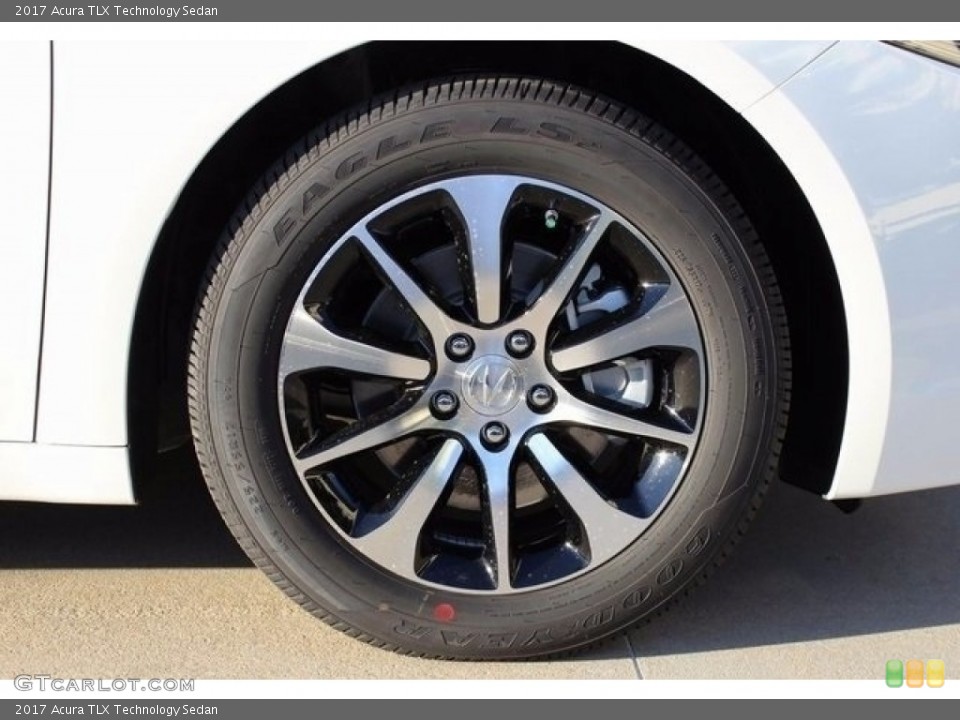 2017 Acura TLX Technology Sedan Wheel and Tire Photo #115440180