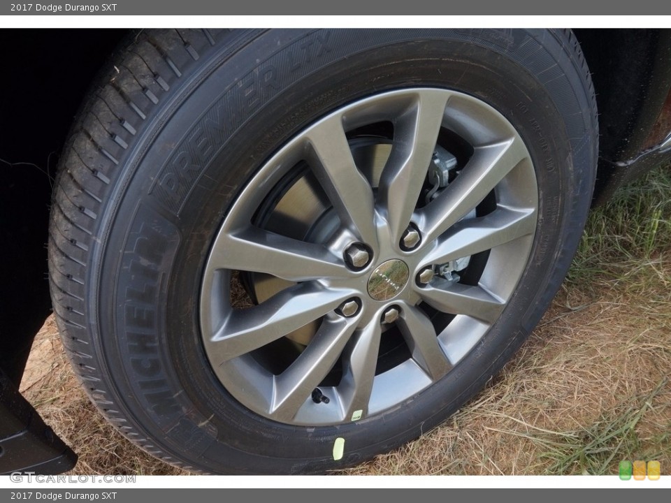 2017 Dodge Durango SXT Wheel and Tire Photo #115440714