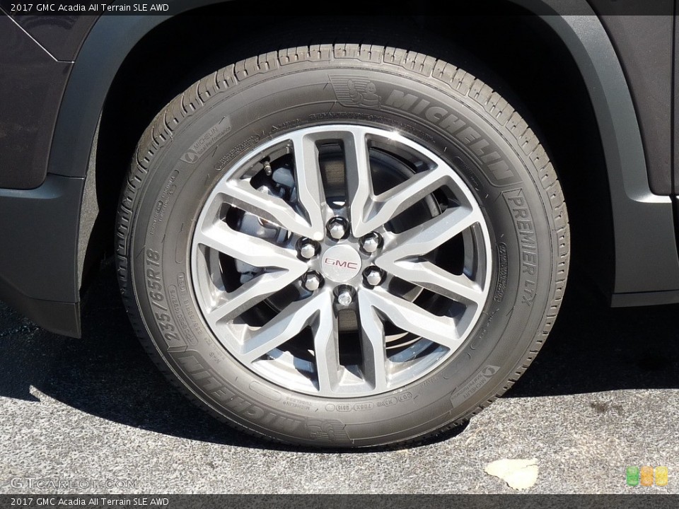 2017 GMC Acadia All Terrain SLE AWD Wheel and Tire Photo #115467024