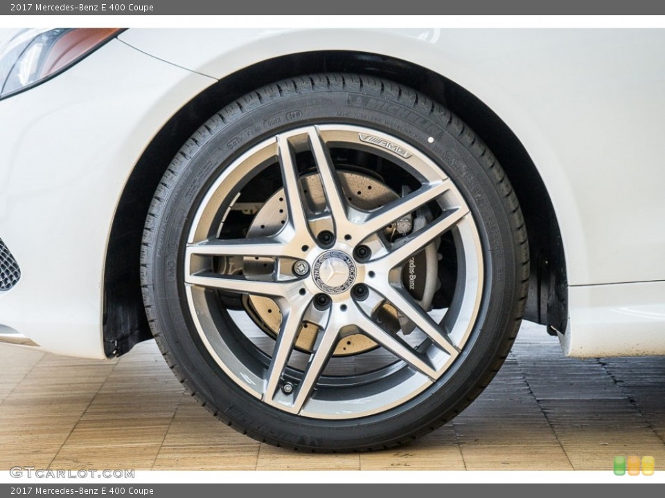 2017 Mercedes-Benz E 400 Coupe Wheel and Tire Photo #115493884