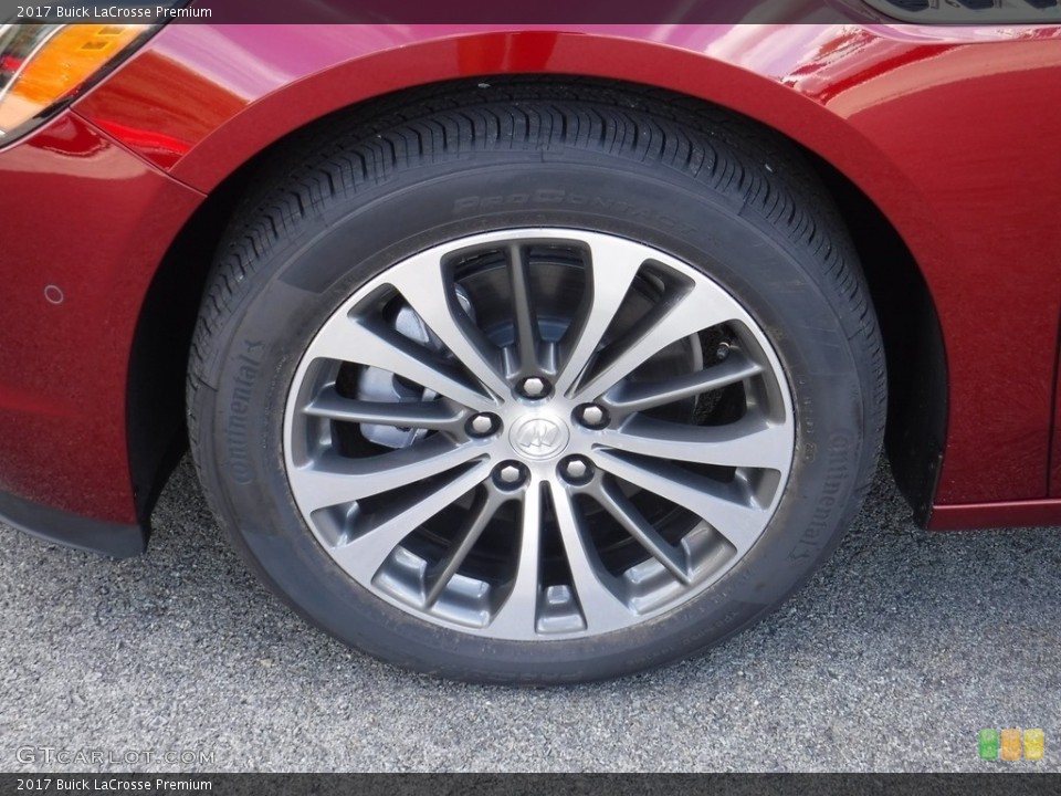 2017 Buick LaCrosse Premium Wheel and Tire Photo #115494028