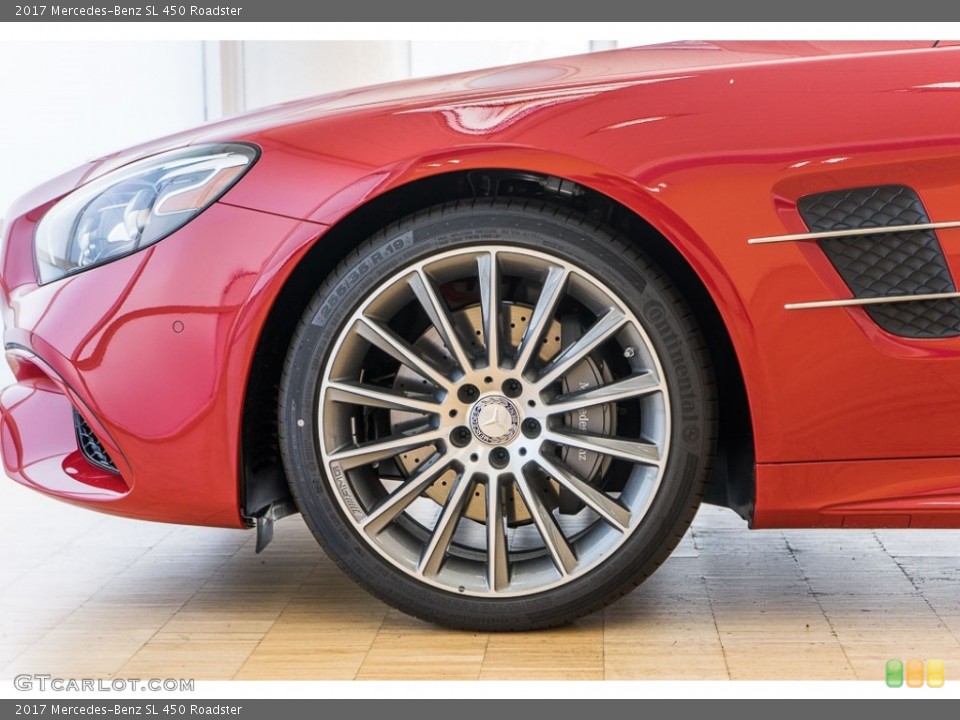 2017 Mercedes-Benz SL 450 Roadster Wheel and Tire Photo #115494613