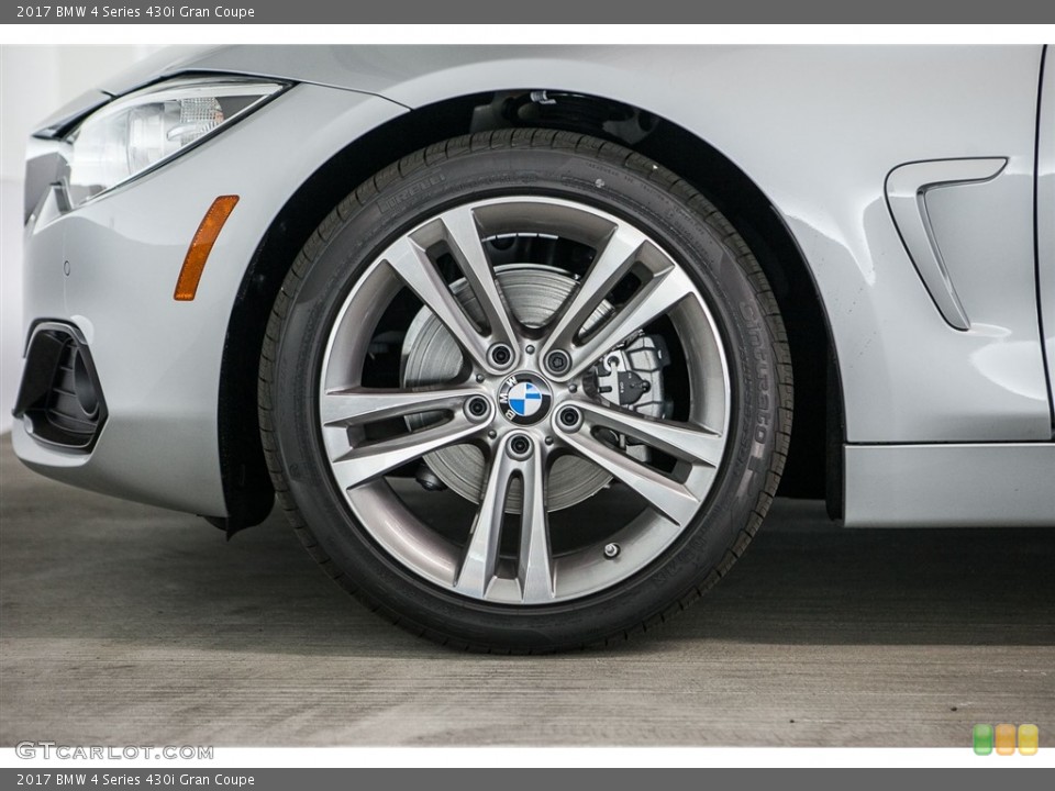 2017 BMW 4 Series 430i Gran Coupe Wheel and Tire Photo #115495390