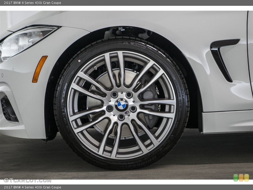 2017 BMW 4 Series 430i Gran Coupe Wheel and Tire Photo #115495600