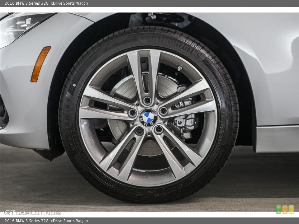 2016 BMW 3 Series 328i xDrive Sports Wagon Wheel and Tire Photo #115496597