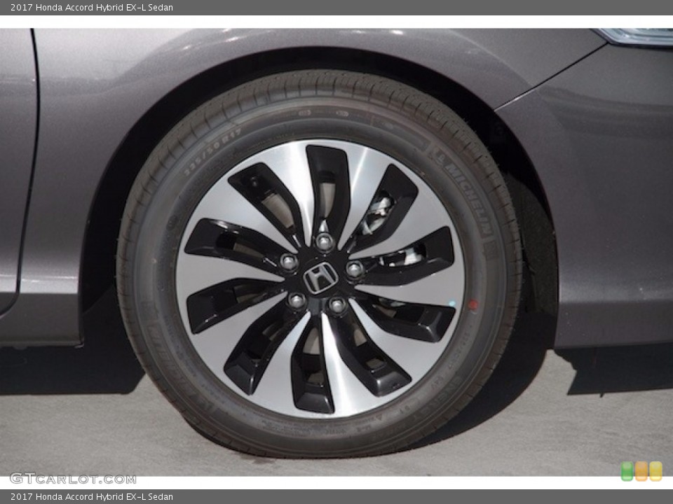 2017 Honda Accord Hybrid EX-L Sedan Wheel and Tire Photo #115499905