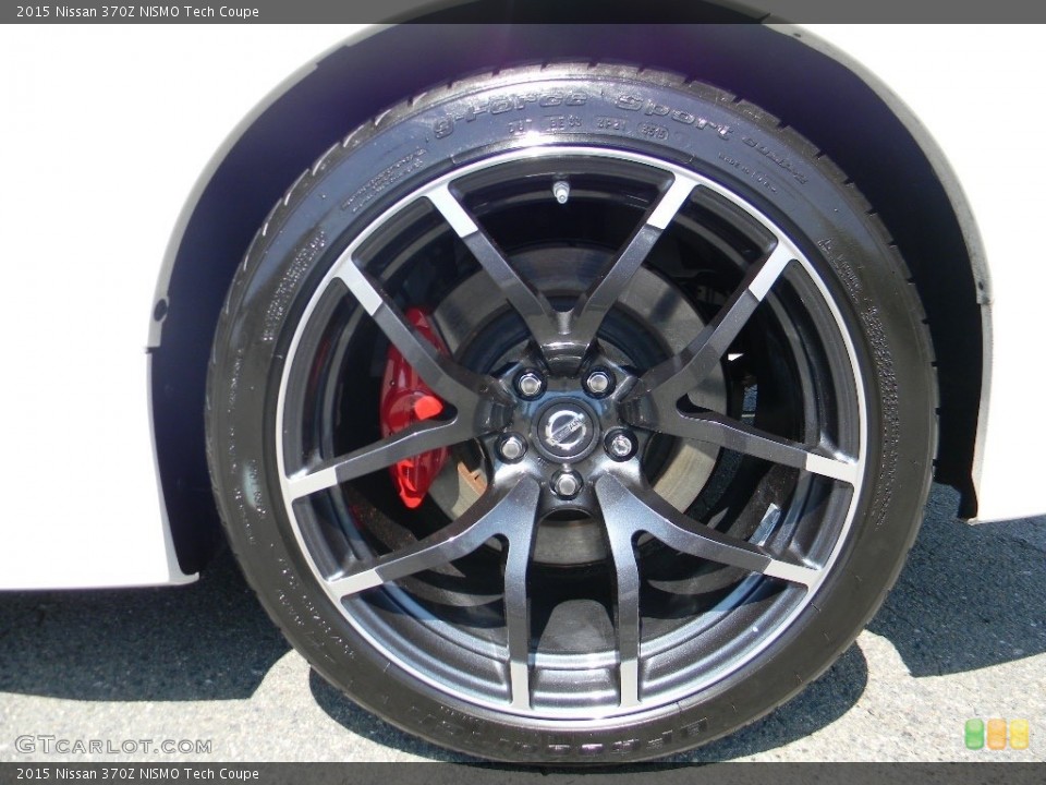2015 Nissan 370Z NISMO Tech Coupe Wheel and Tire Photo #115512415
