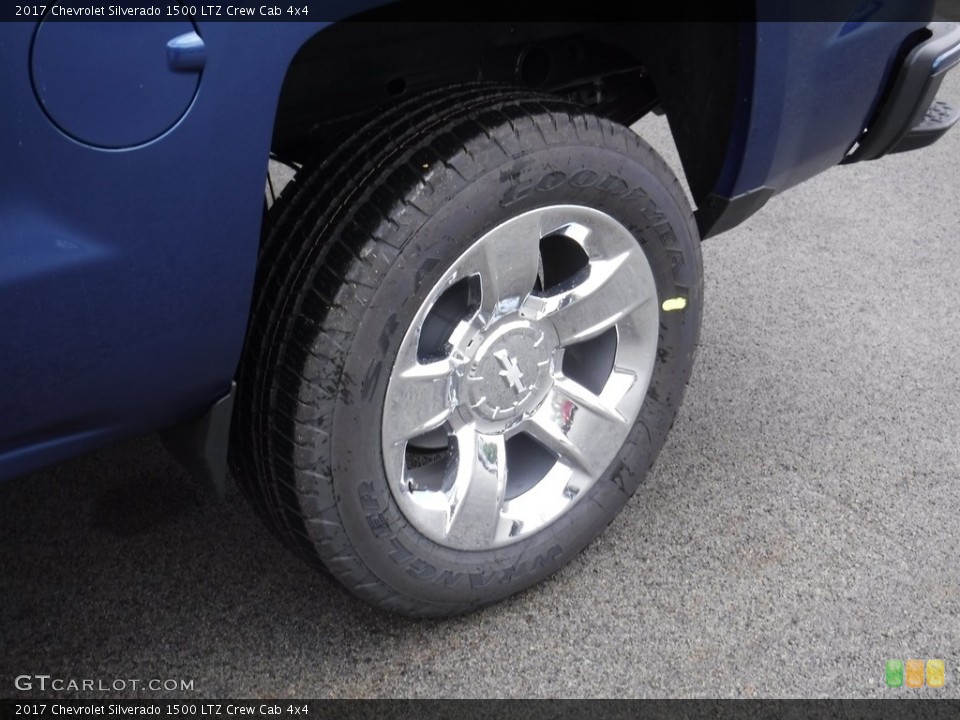 2017 Chevrolet Silverado 1500 LTZ Crew Cab 4x4 Wheel and Tire Photo #115543292