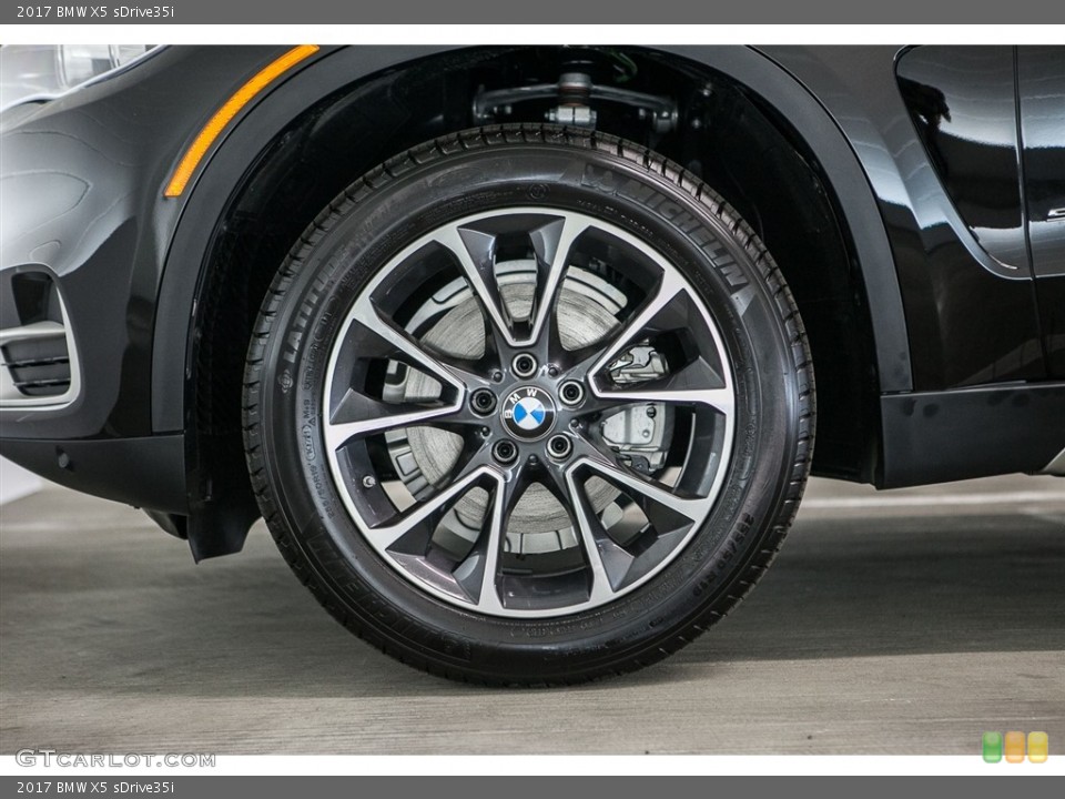 2017 BMW X5 sDrive35i Wheel and Tire Photo #115546685
