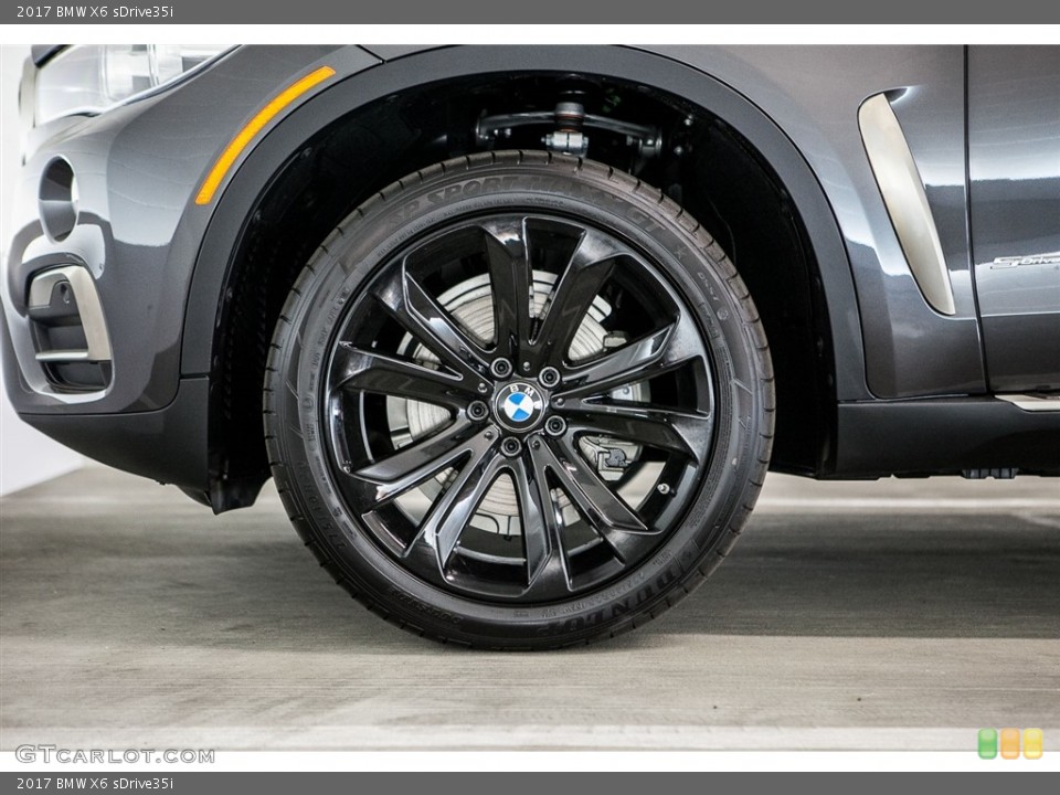 2017 BMW X6 sDrive35i Wheel and Tire Photo #115547954