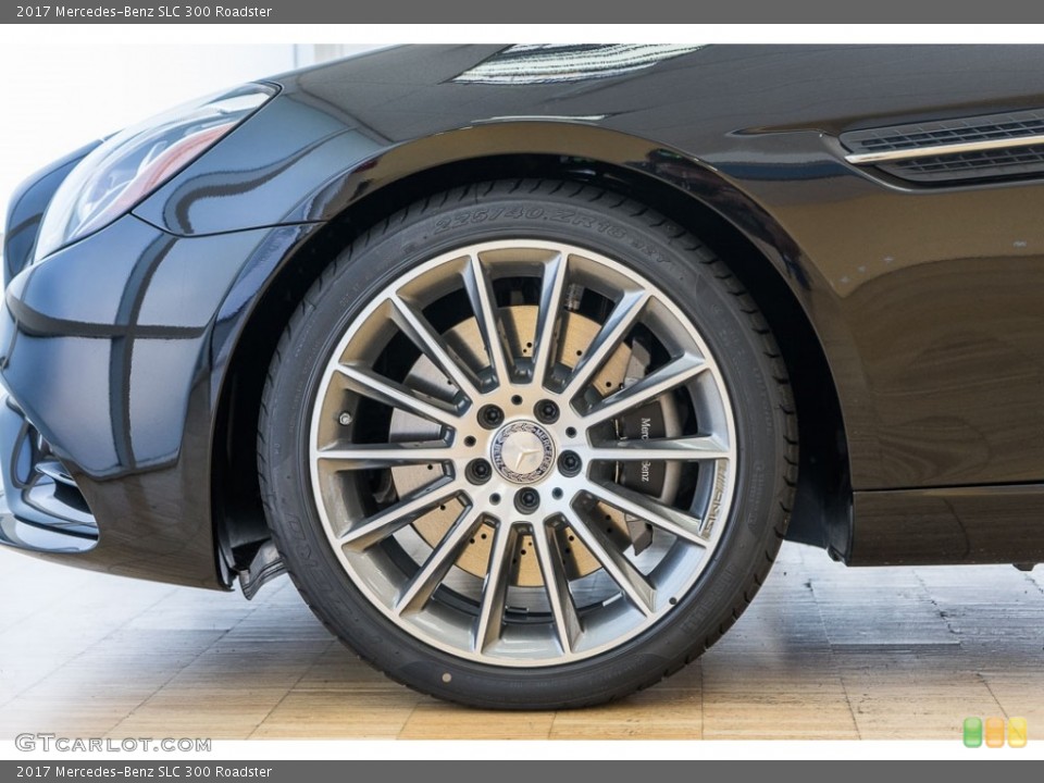 2017 Mercedes-Benz SLC 300 Roadster Wheel and Tire Photo #115551425