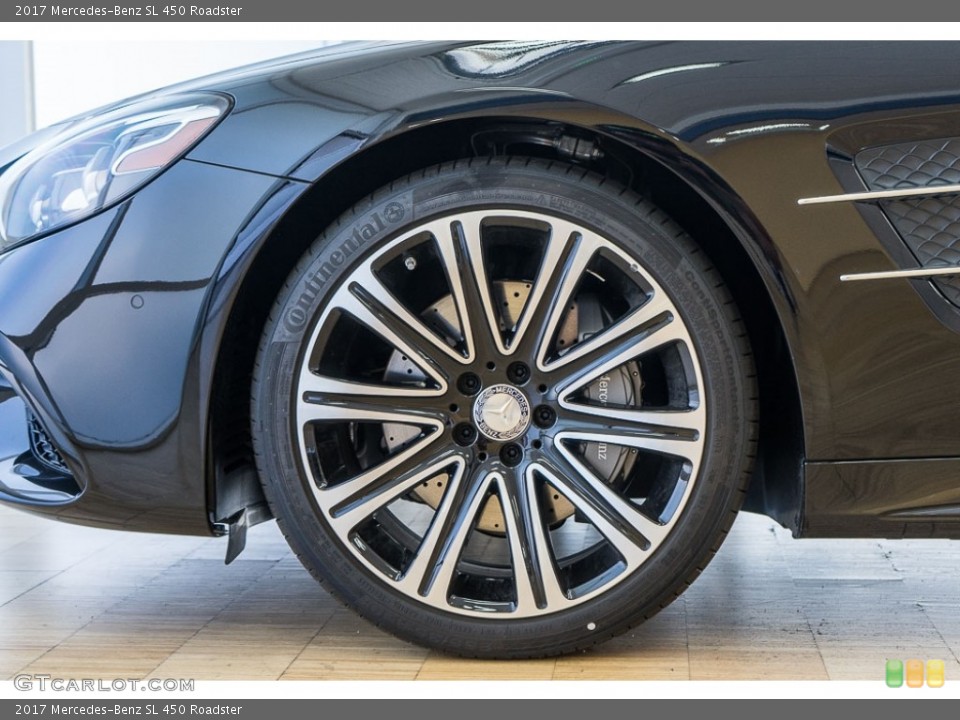 2017 Mercedes-Benz SL 450 Roadster Wheel and Tire Photo #115552664