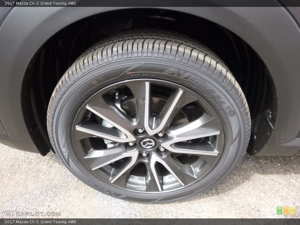 2017 Mazda CX-3 Grand Touring AWD Wheel and Tire Photo #115569188