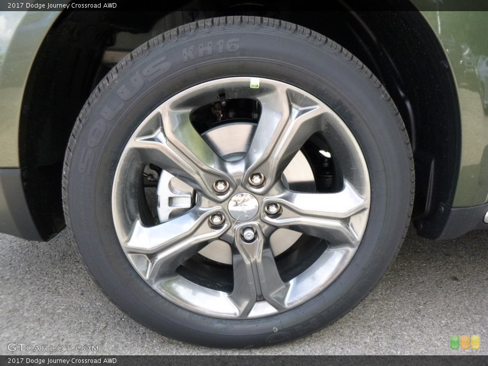 2017 Dodge Journey Crossroad AWD Wheel and Tire Photo #115577726