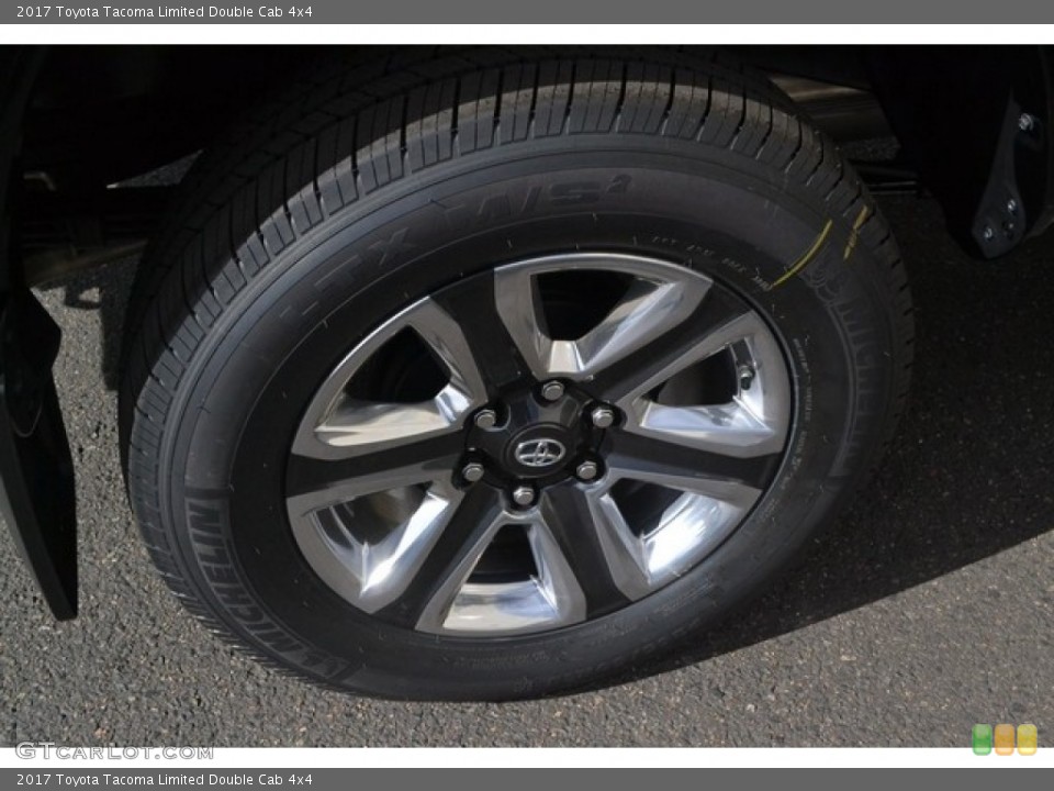 2017 Toyota Tacoma Limited Double Cab 4x4 Wheel and Tire Photo #115580816