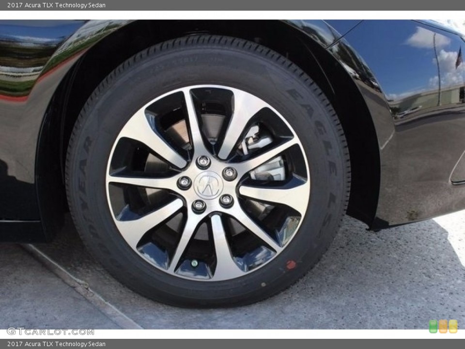 2017 Acura TLX Technology Sedan Wheel and Tire Photo #115586540