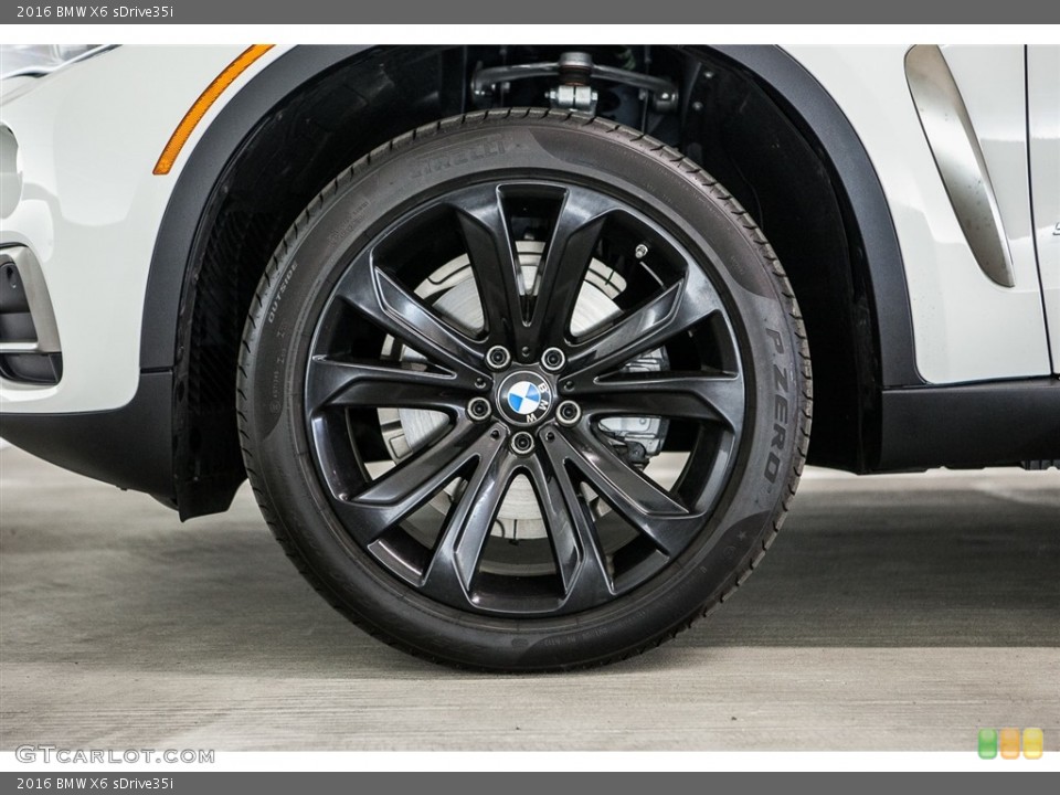 2016 BMW X6 sDrive35i Wheel and Tire Photo #115627077