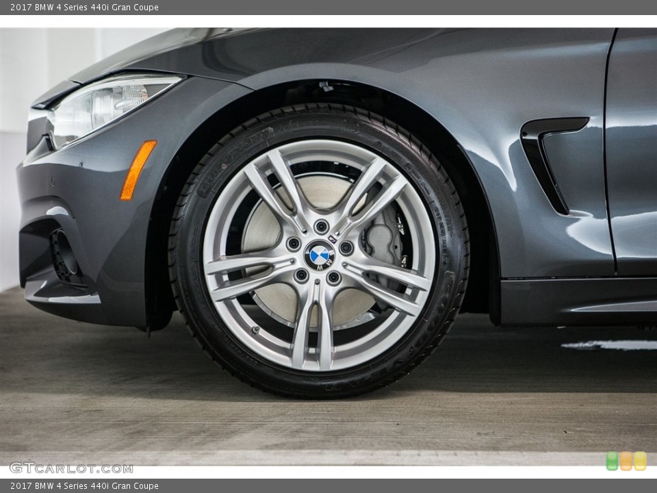 2017 BMW 4 Series 440i Gran Coupe Wheel and Tire Photo #115633305