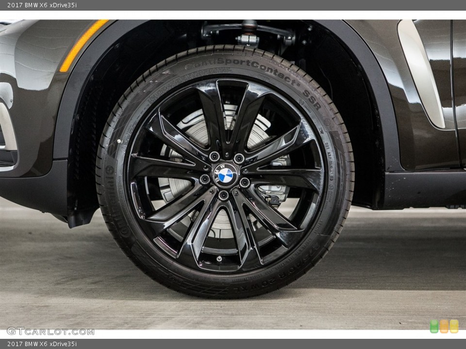 2017 BMW X6 xDrive35i Wheel and Tire Photo #115633341