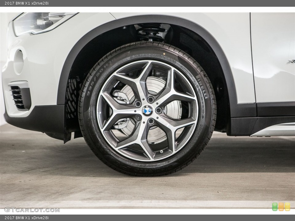 2017 BMW X1 xDrive28i Wheel and Tire Photo #115634232