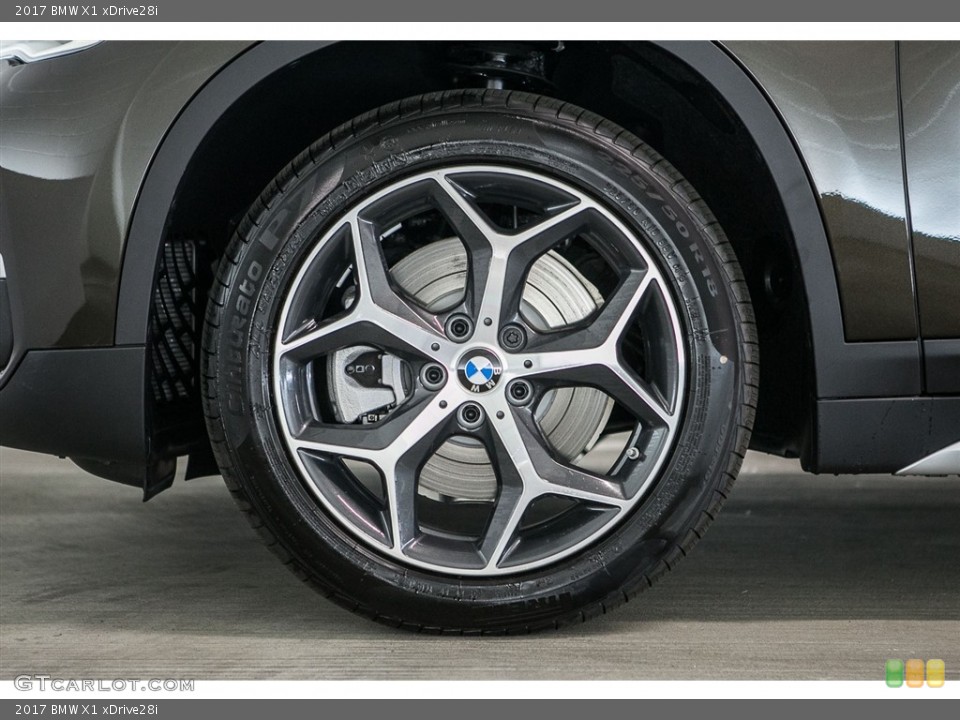 2017 BMW X1 xDrive28i Wheel and Tire Photo #115634823