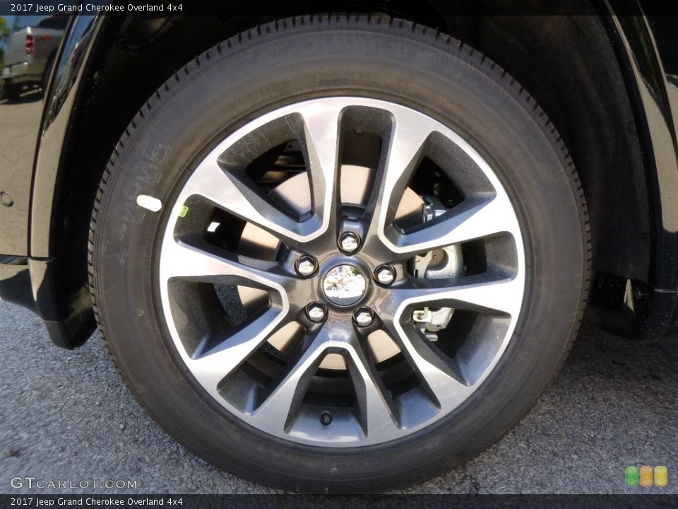 2017 Jeep Grand Cherokee Overland 4x4 Wheel and Tire Photo #115658654
