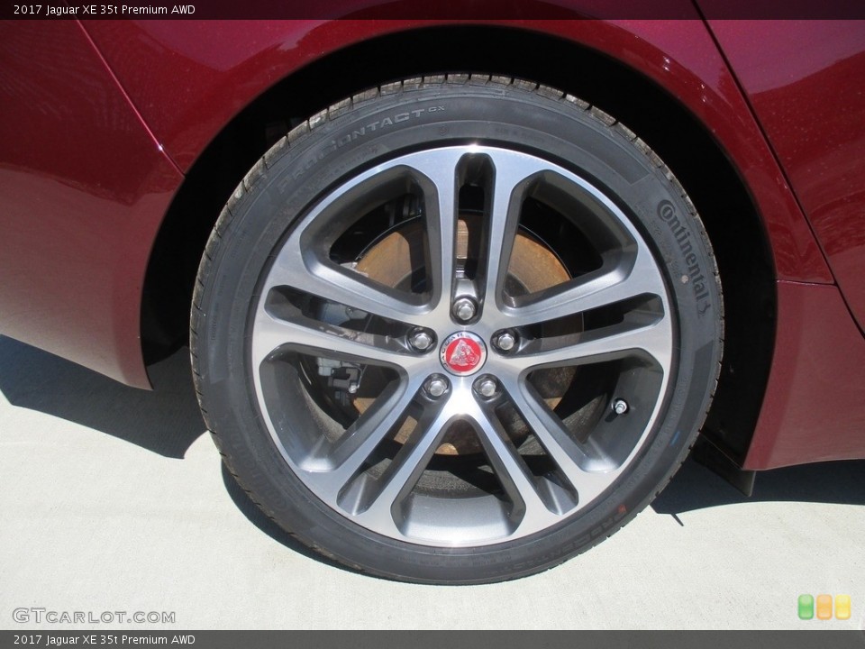 2017 Jaguar XE 35t Premium AWD Wheel and Tire Photo #115666516