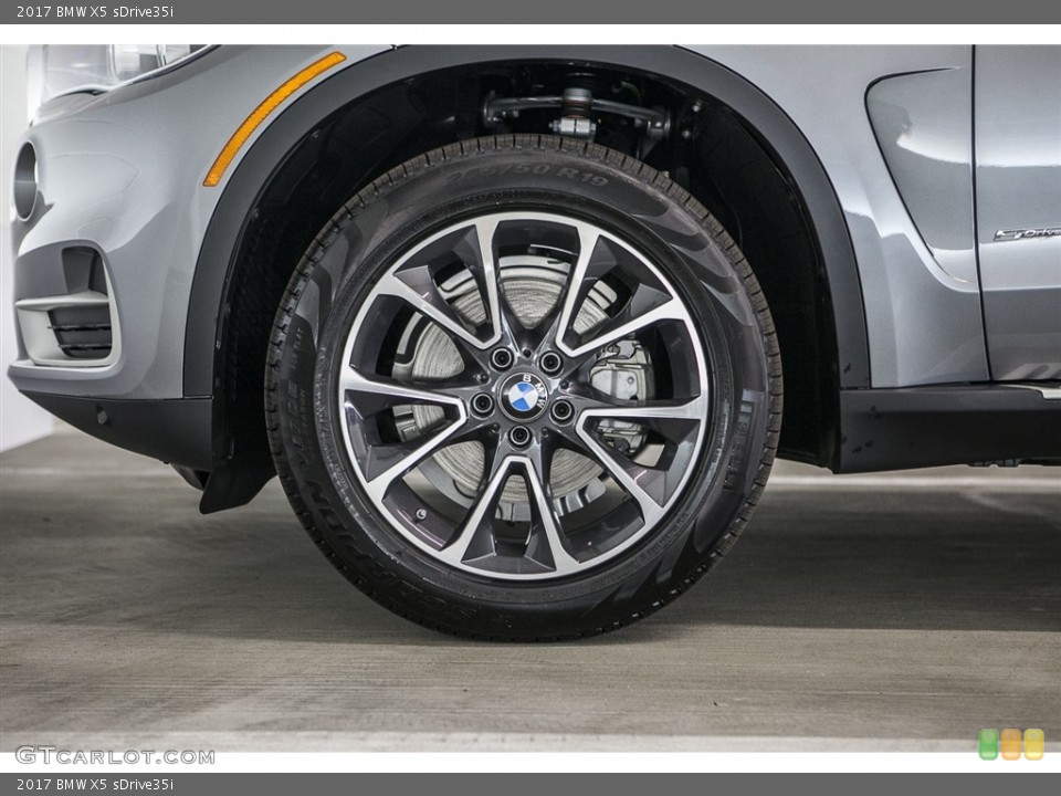 2017 BMW X5 sDrive35i Wheel and Tire Photo #115668753