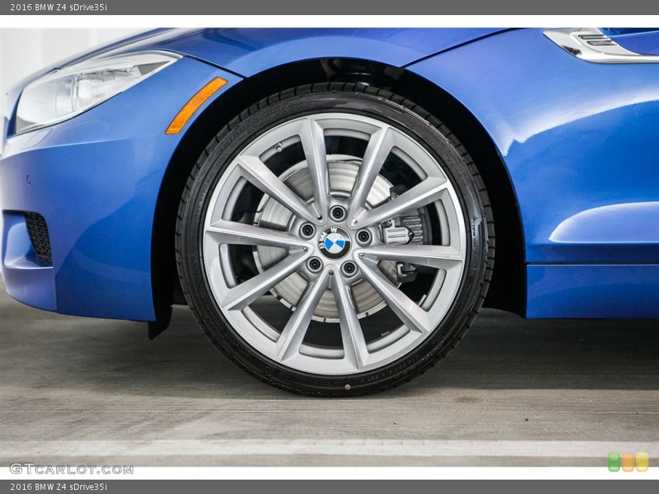 2016 BMW Z4 sDrive35i Wheel and Tire Photo #115671460