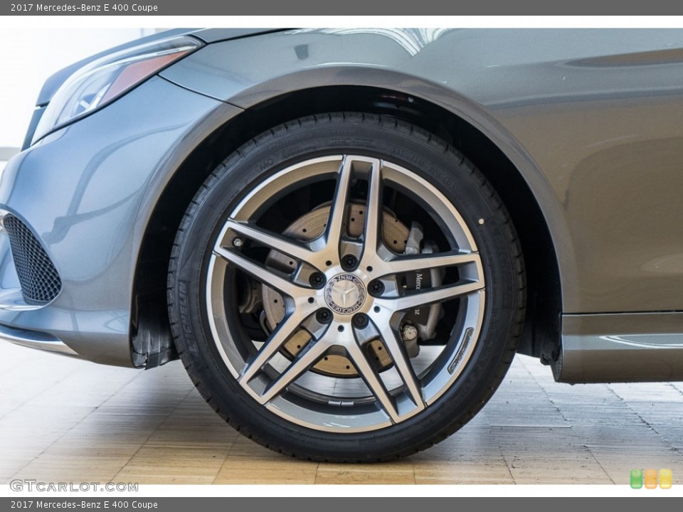 2017 Mercedes-Benz E 400 Coupe Wheel and Tire Photo #115680310
