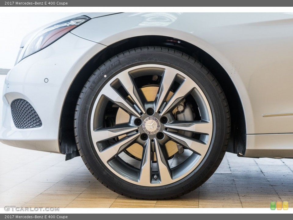 2017 Mercedes-Benz E 400 Coupe Wheel and Tire Photo #115680598