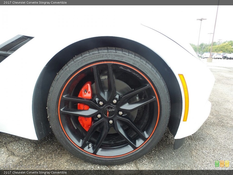 2017 Chevrolet Corvette Stingray Convertible Wheel and Tire Photo #115706481