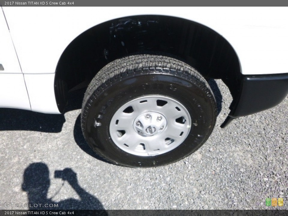2017 Nissan TITAN XD S Crew Cab 4x4 Wheel and Tire Photo #115719045