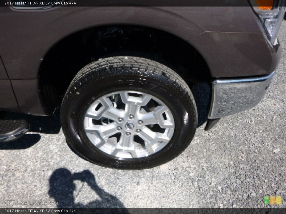 2017 Nissan TITAN XD SV Crew Cab 4x4 Wheel and Tire Photo #115719294