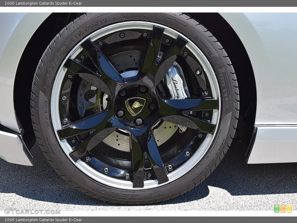 2006 Lamborghini Gallardo Spyder E-Gear Wheel and Tire Photo #115721935