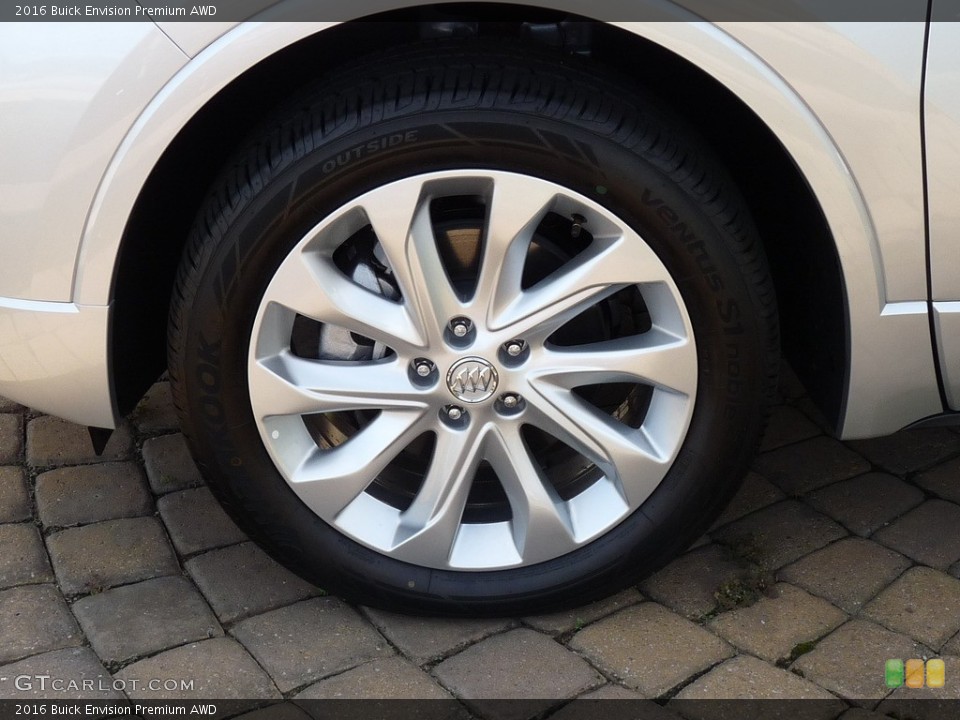 2016 Buick Envision Premium AWD Wheel and Tire Photo #115729624