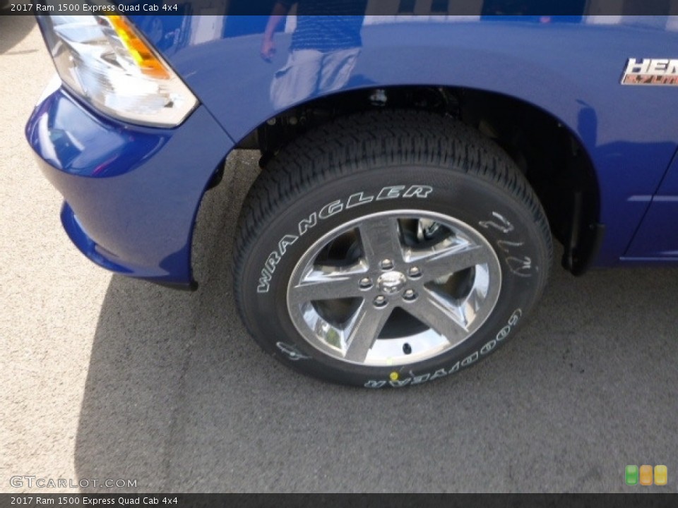 2017 Ram 1500 Express Quad Cab 4x4 Wheel and Tire Photo #115735952
