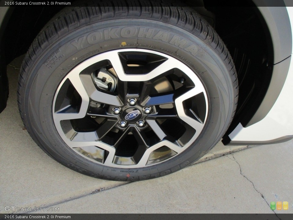 2016 Subaru Crosstrek 2.0i Premium Wheel and Tire Photo #115739614