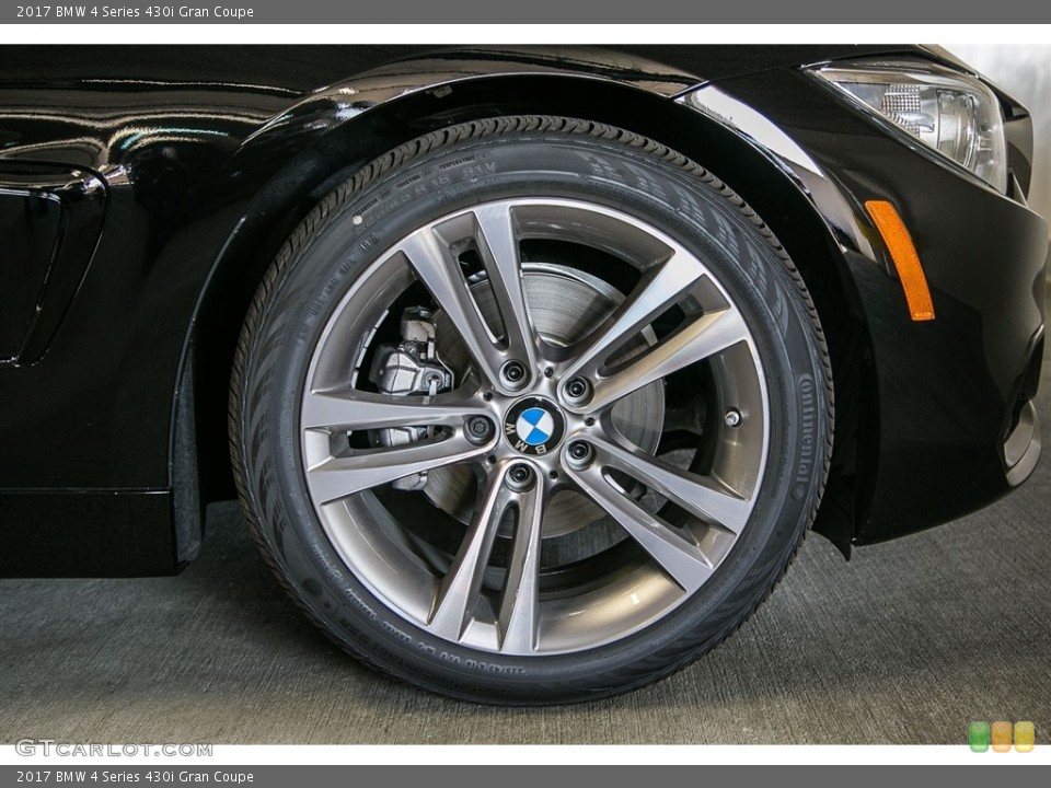 2017 BMW 4 Series 430i Gran Coupe Wheel and Tire Photo #115764442