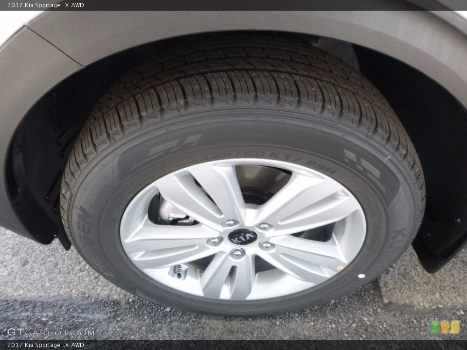 2017 Kia Sportage LX AWD Wheel and Tire Photo #115764767