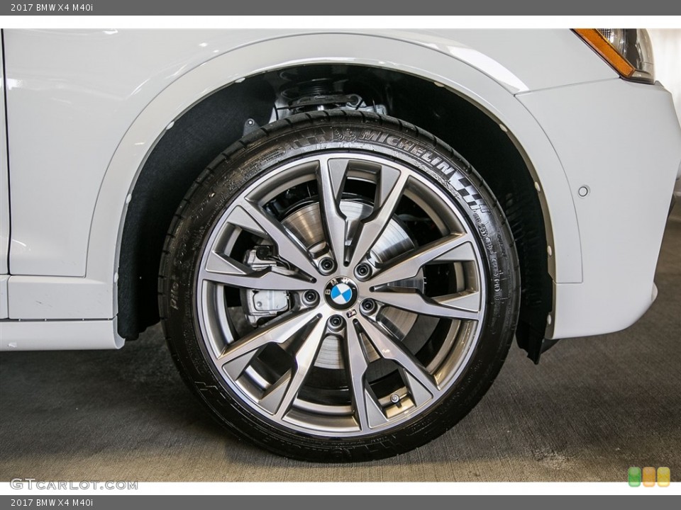 2017 BMW X4 M40i Wheel and Tire Photo #115765424