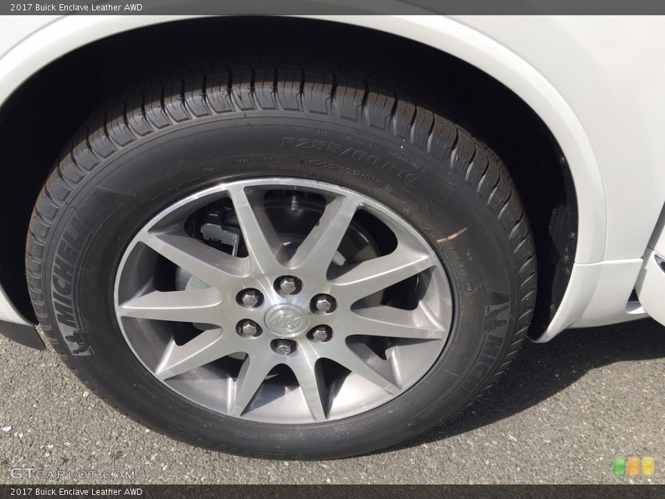 2017 Buick Enclave Leather AWD Wheel and Tire Photo #115785668