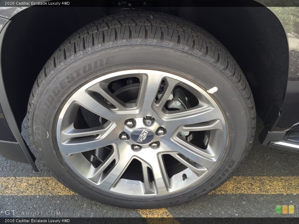 2016 Cadillac Escalade Luxury 4WD Wheel and Tire Photo #115785785