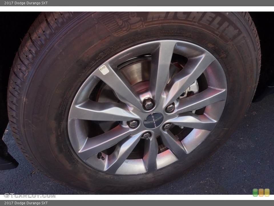 2017 Dodge Durango SXT Wheel and Tire Photo #115793397