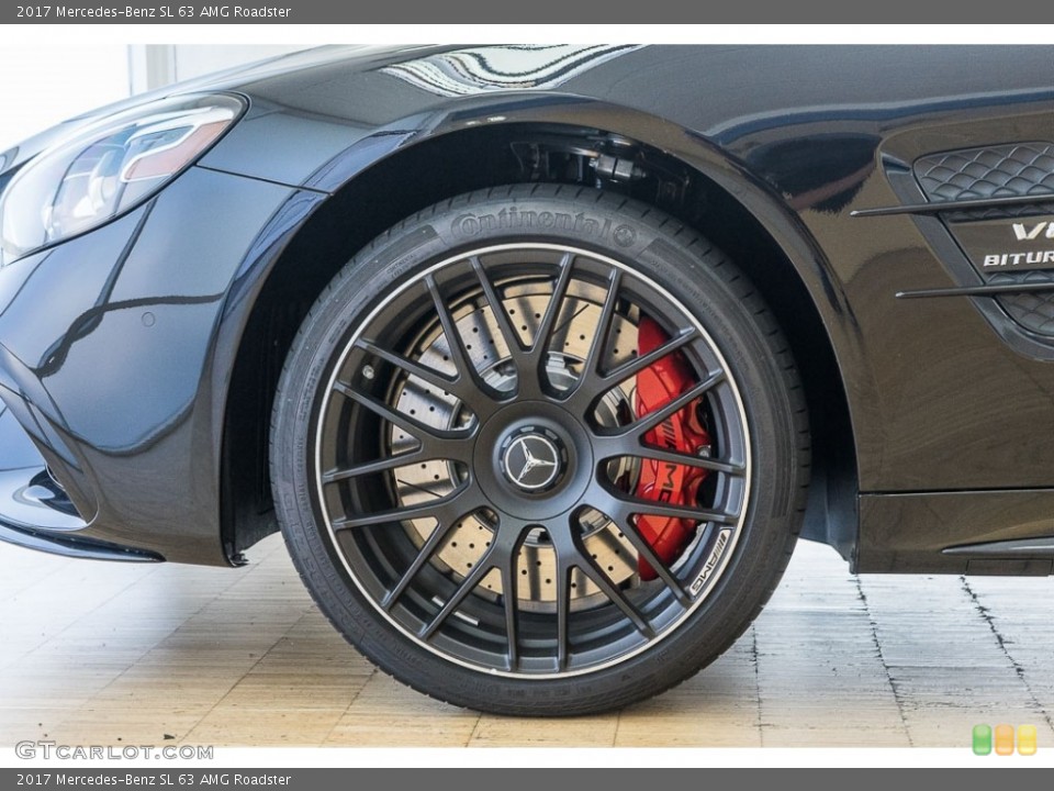 2017 Mercedes-Benz SL 63 AMG Roadster Wheel and Tire Photo #115795704