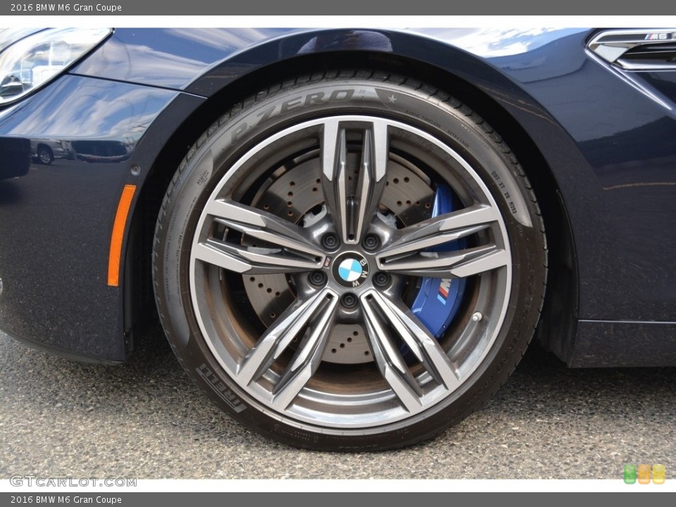 2016 BMW M6 Gran Coupe Wheel and Tire Photo #115799262
