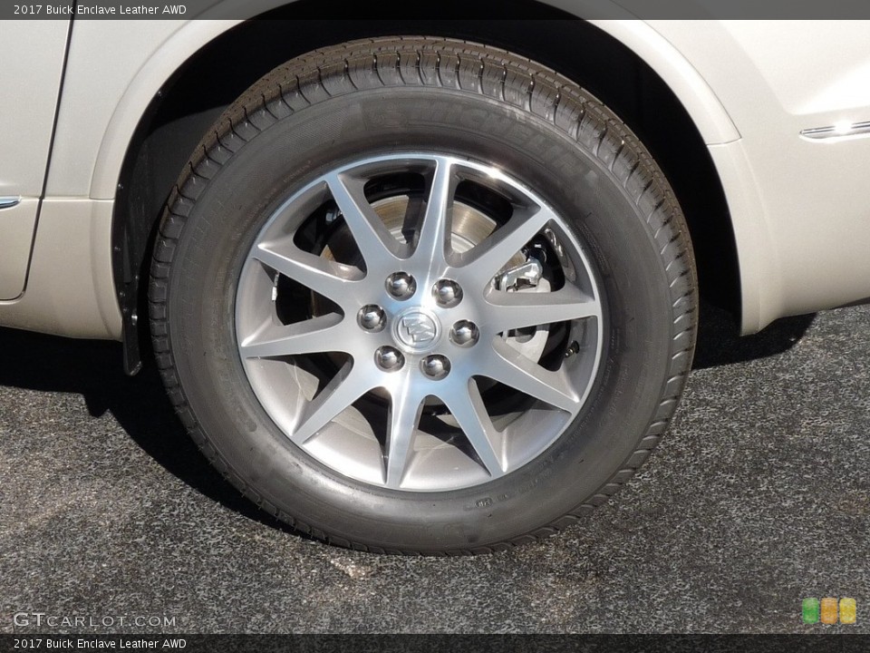 2017 Buick Enclave Leather AWD Wheel and Tire Photo #115823859