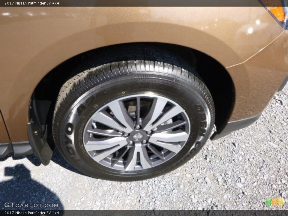 2017 Nissan Pathfinder SV 4x4 Wheel and Tire Photo #115850668